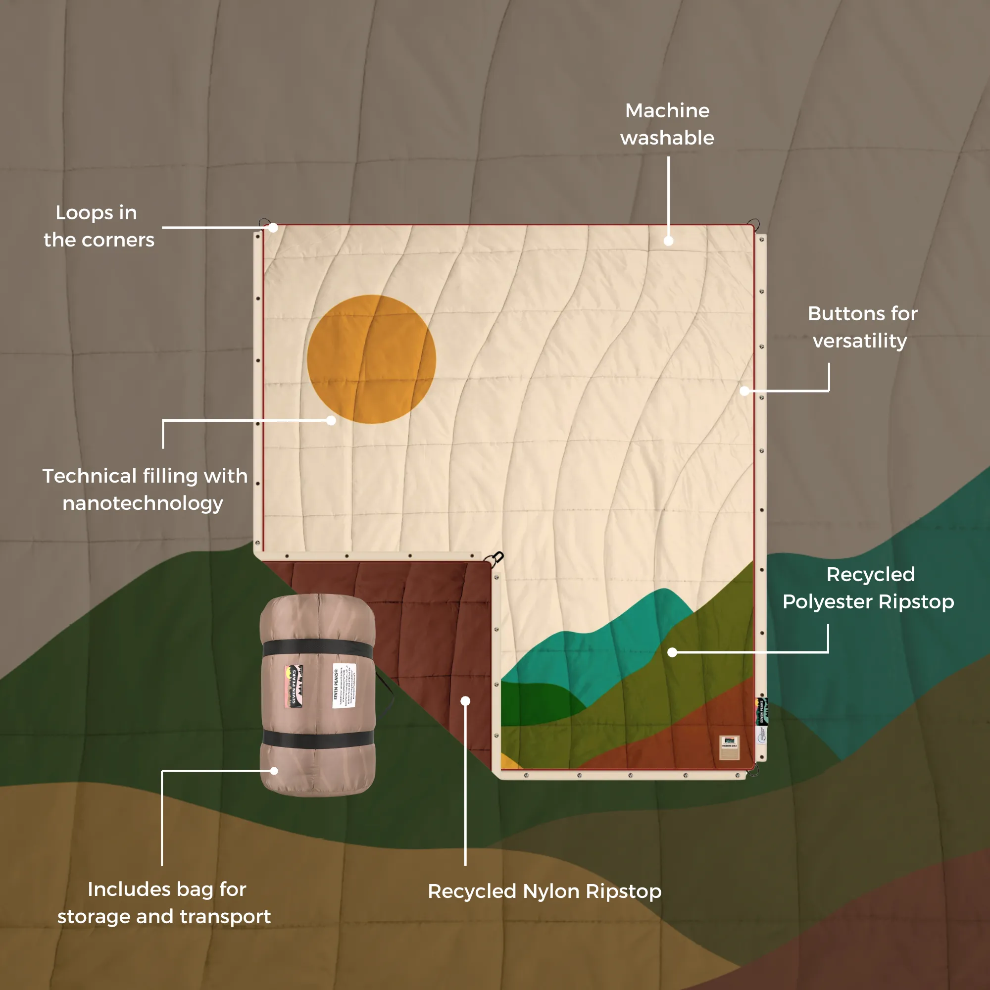 Double Quilt XL Capadocia - Image 2