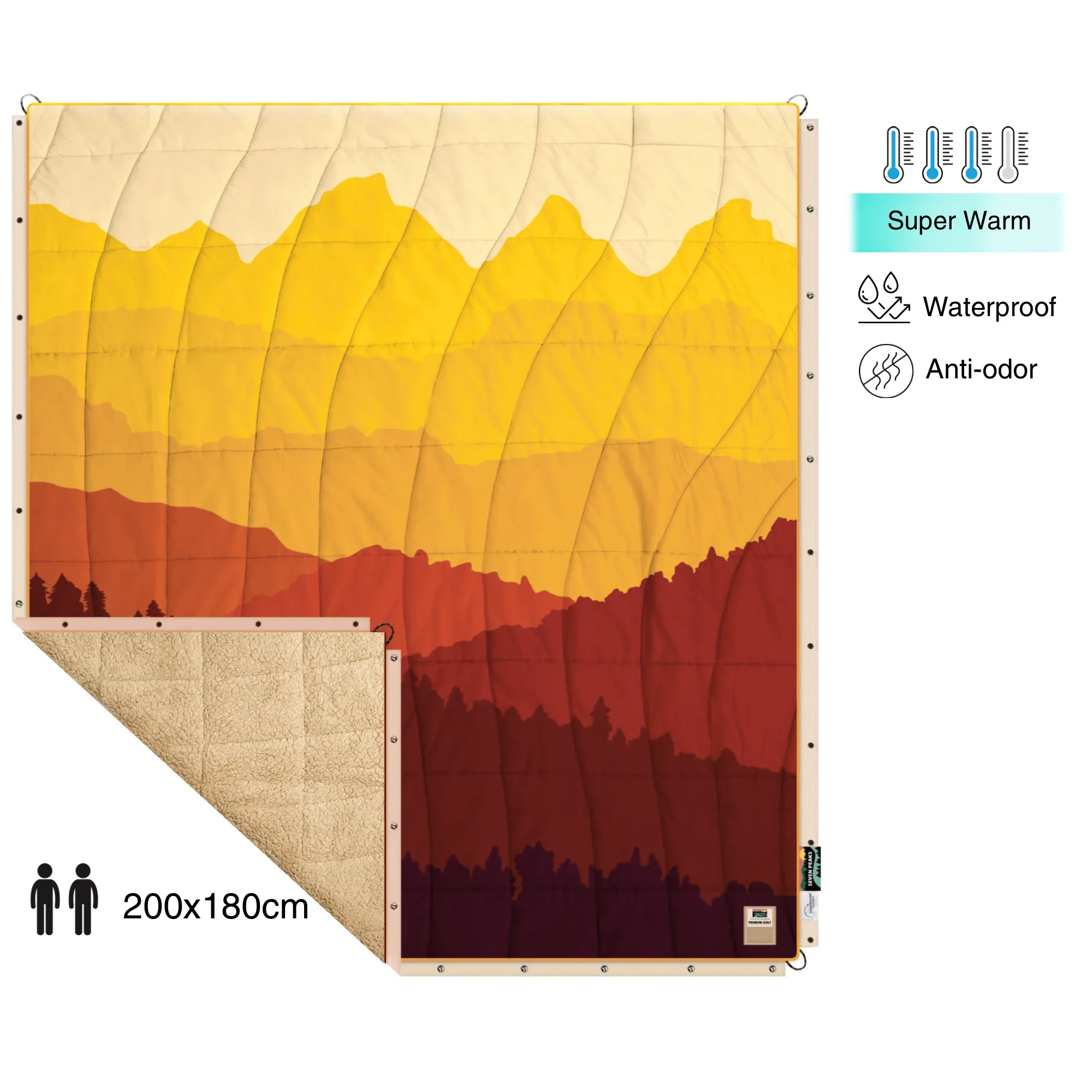 Double Sherpa Quilt XL Picos Europa