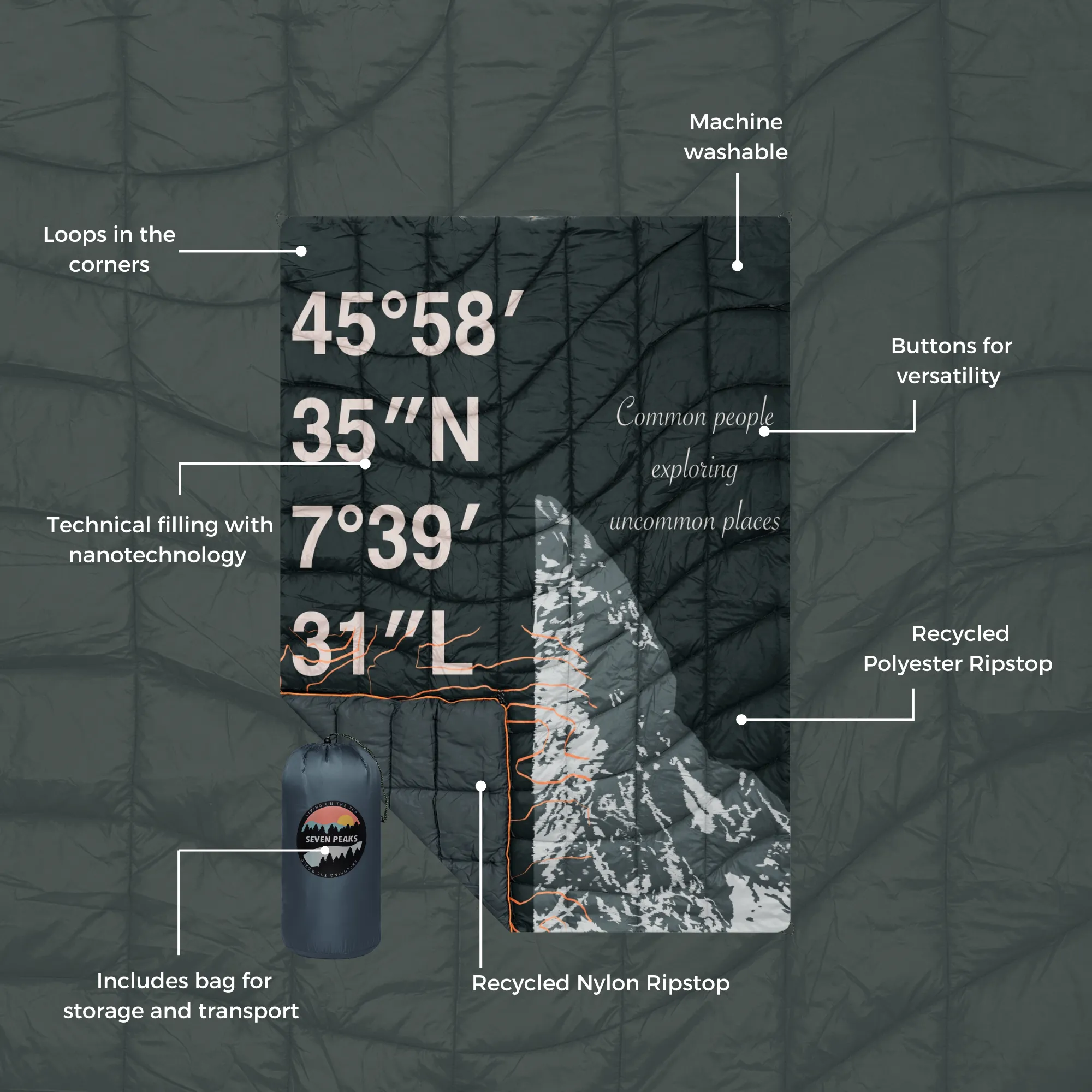 Individual Quilt Matterhorn - Image 2