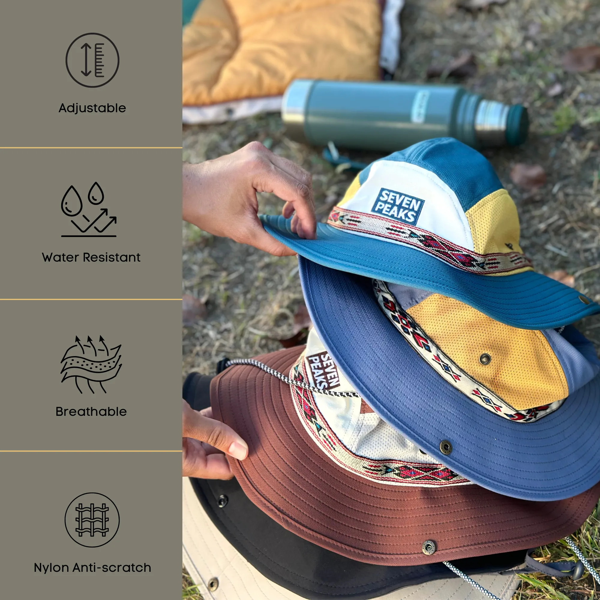 Adventure Hat Aztec Ocean - Image 12