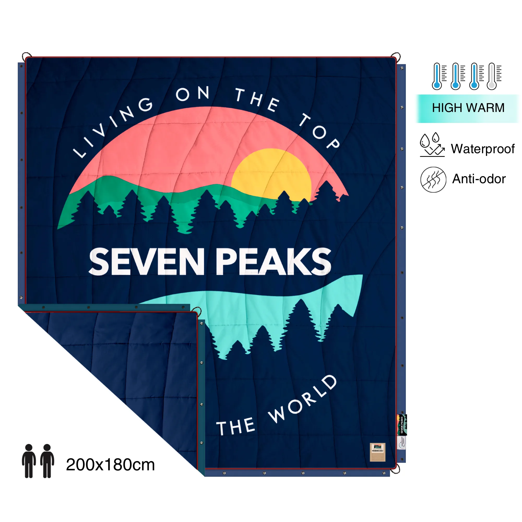 Double Quilt XL Seven Peaks