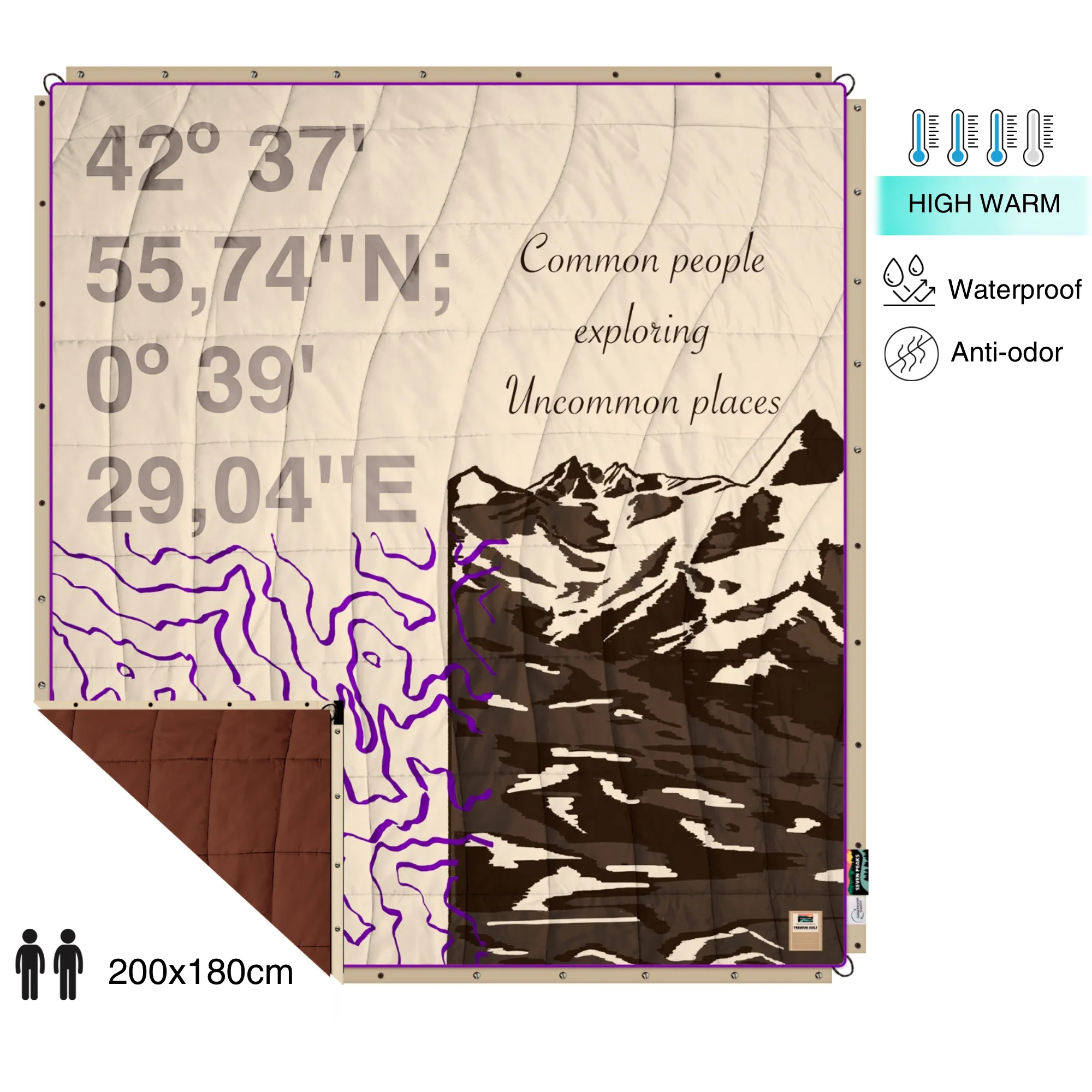 Double Quilt XL Les Pyrenees