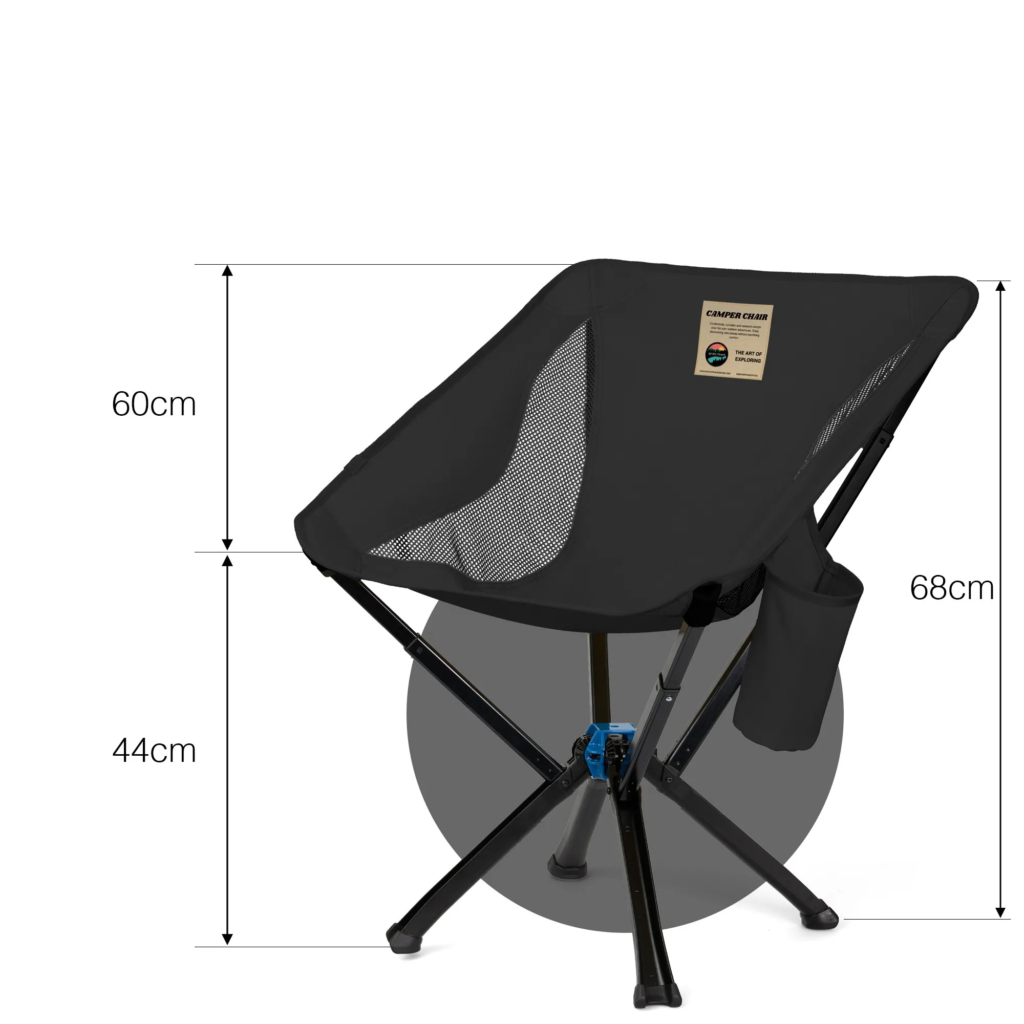 Camper Chair Black - Image 2