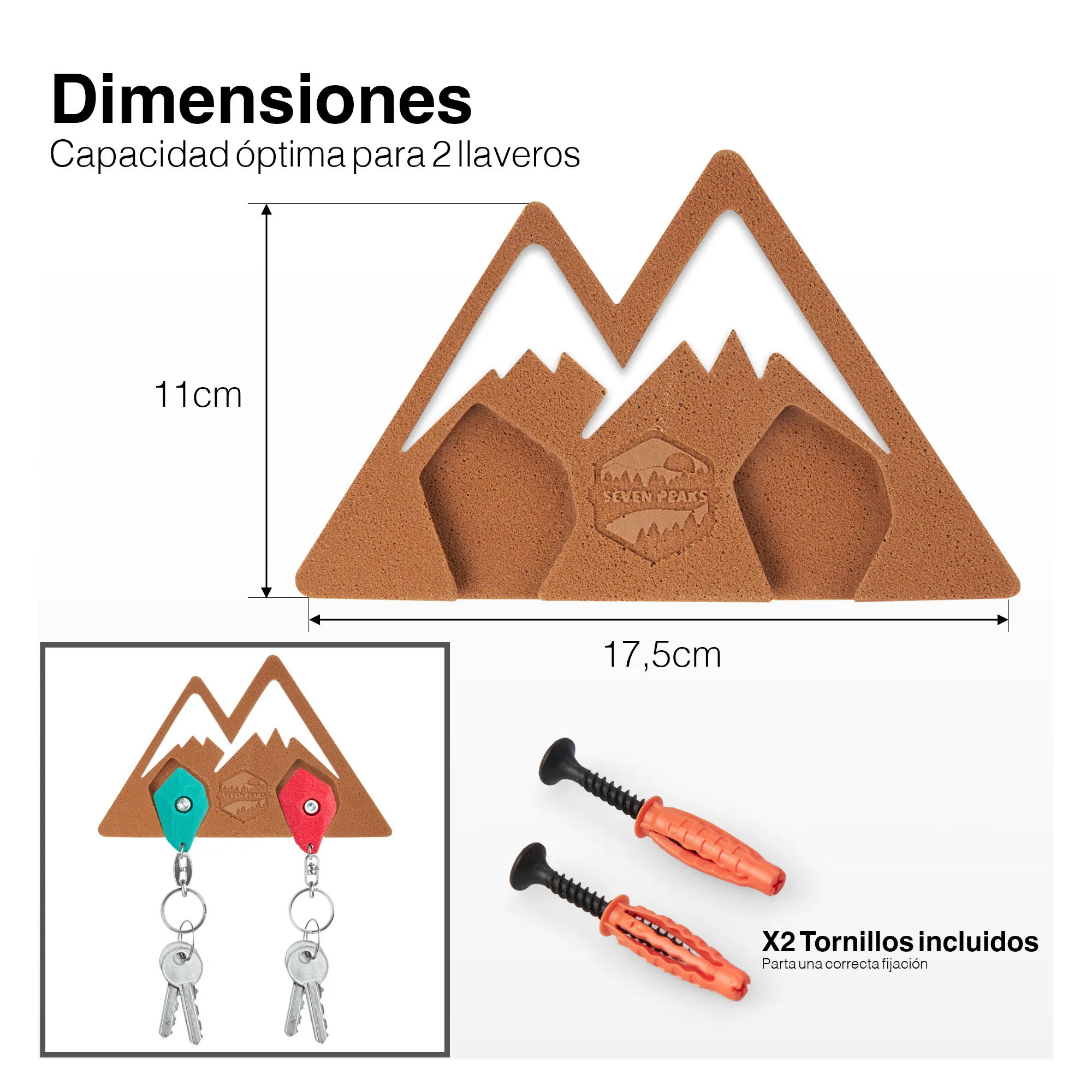 Climber Key Holders x2 - Image 4