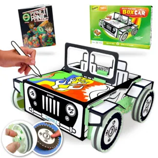 Create Your Own Box Car - the box transforms into a car