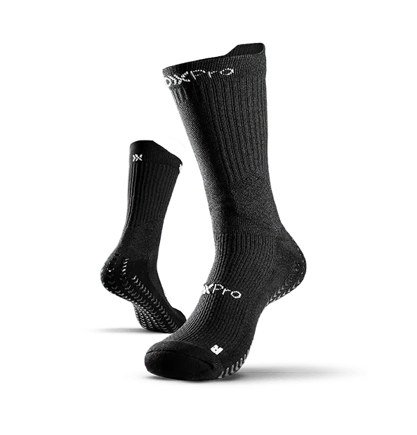 SOXPro Fast Break Anti Sprain Basketball Socks Black