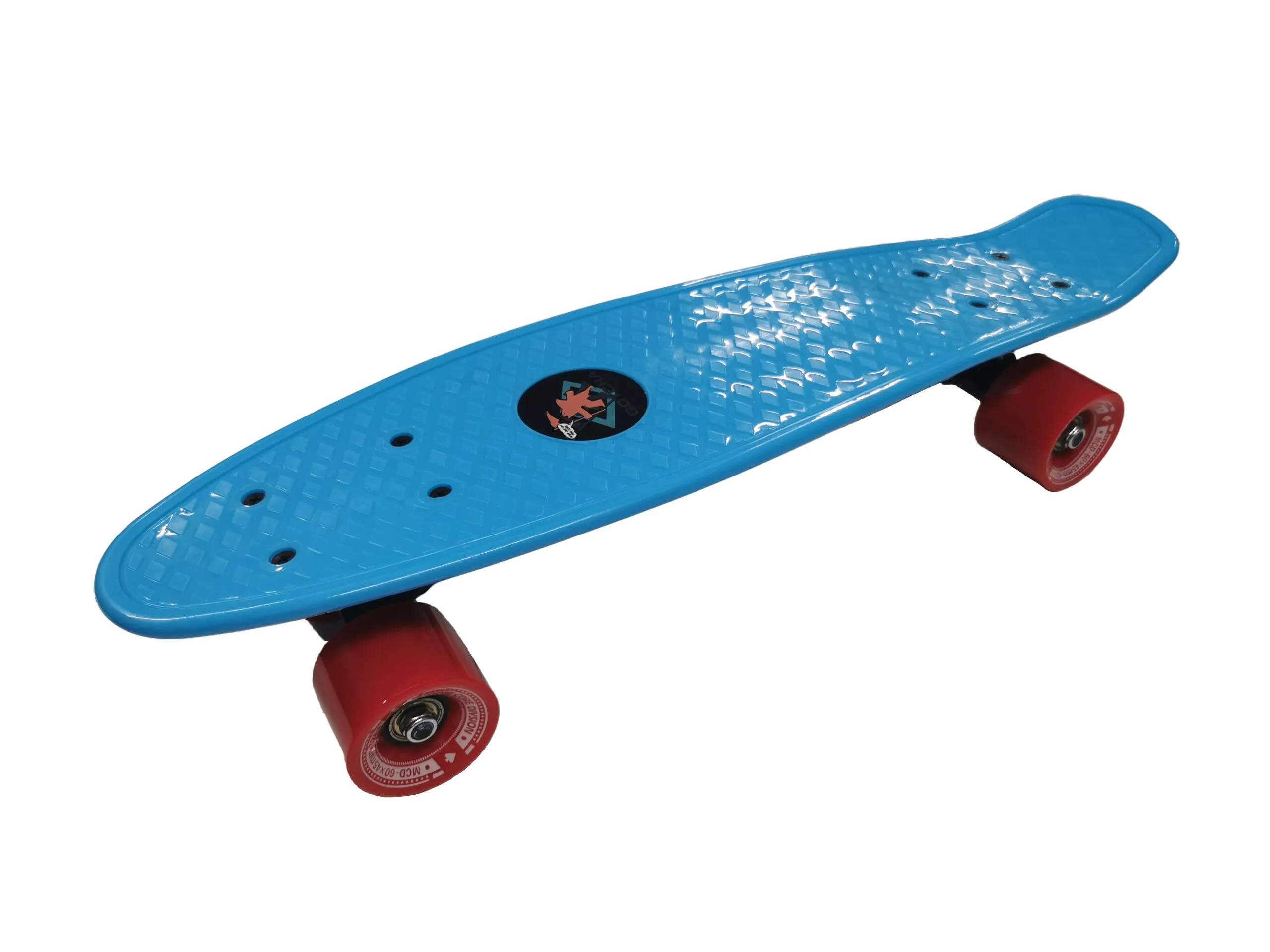 Gotcha Icon Complete Cruiser Skateboard, Blue - Image 3